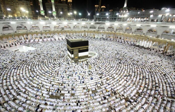 En image le pèlerinage à la Mecque